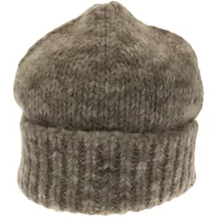 Maison Margiela4 メゾン マルジェラ 21AW ボタニカルダイ  アルパカニットキャップ S51TC0037 ベージュ Lのサムネイル