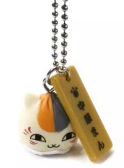 [중고] 키홀더·마스코트(캐릭터) 냥코 선생(중화만) [나츠메 친구장 냥코 선생님 먹어라 마스코트]