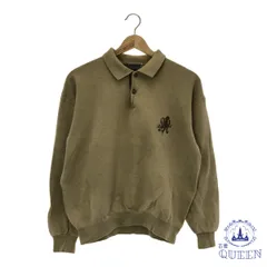 【訳アリ】BASIC OF AMERICA トップス シャツ ボタン カジュアル おしゃれ 綺麗め ゆったり 長袖 レディース カーキ M 日本製 901-10326 送料無料 古着