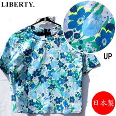 JUDY COLLECTION ジュディコレクション 異素材花柄フレアブラウス