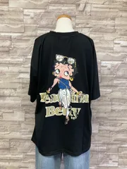 新品　ベティちゃんBettyBoop ベティブープ半袖Tシャツゆったりブラック