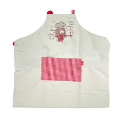 水森亜土 コック エプロン(レッド) アパレル