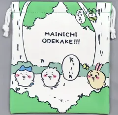 【中古】バッグ まいにちお出かけ!! お出かけ楽しみ!な ほどよいサイズの巾着 「ちいかわ なんか小さくてかわいいやつ」