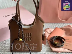 【今日特価】Miu Miu ミュウミュウ トートバッグ新シリーズ 精巧なデザイン搭載