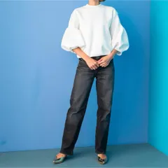 新品 TREFLE+1 パフスリーブ 長袖 トップス フェミニン シンプル 白