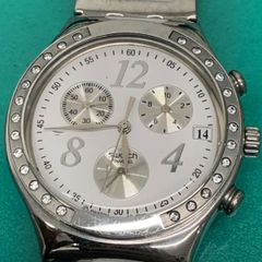 Swatch SVCK4045AG ホワイトダイヤル腕時計。b - メルカリ