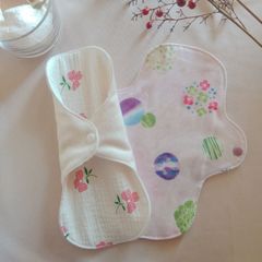 【布ライナー】無添加コットンフランネルとダブルガーゼ 23cm 2層仕立て 2枚セット