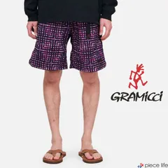 グラミチ GRAMICCI ショートパンツ ハーフパンツ 半ズボン 短パン クライミングパンツ ハーパン ナイロンパッカブルGショーツ NYLON PACKABLE G-SHORT ユニセックス BATIK PURPLE M L XL G4SM-P146