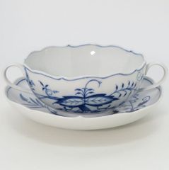 ロイヤルコペンハーゲン ブルーフルーテッド ハーフレース ソース