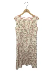 トッカ MAY FLOWERS OPTOSM0200 ワンピース 2 ピンク フラワーモチーフ 刺繍 IT17LPD4L0V2