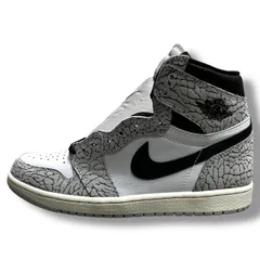未使用品 国内正規 NIKE Air Jordan 1 High OG White Cement ジョーダン1 スニーカー ナイキ DZ5485-052 26cm 98763A1
