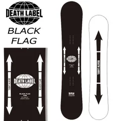 24-25 DEATH LABEL / デスレーベル BLACK FLAG ブラックフラッグ メンズ レディース スノーボード グラトリ キッカー 板 2025【タイムセール】のサムネイル