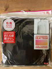 【新品未使用】ユニクロ 極暖 ヒートテックエクストラウォームタートルネックT 長袖XLブラック