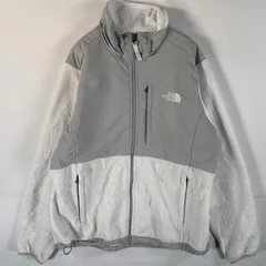 古着 ザ・ノースフェイス THE NORTH FACE フルジップフリースジャケット デナリジャケット ツートンカラー ポーラテック L  ホワイト レディース