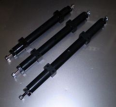 1/14 トレーラー　アルミ製リアホイールアクスル トレーラー用　トレッド 167mm