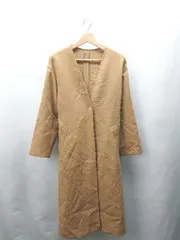 ◇ ⊇ green label relaxing グリーンレーベル UNITED ARROWS 長袖 ロングコート サイズ38 キャメル レディース E  【1410290006948】