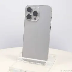 〔中古品〕 iPhone15 Pro Max 512GB ナチュラルチタニウム MU6W3J／A SIMフリー【352】