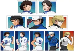 【中古】キャラカード 全10種セット 「キャプテン翼シーズン2 ジュニアユース編 描き下ろし 戦う背中ver. トレーディングブロマイド」