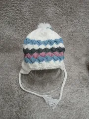 ハンドメイド ハンカチ ニット帽