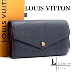 ✨極上美品✨ルイヴィトン❤️アンプラント　ポルトフォイユサラ新型　ノワール ルイヴィトン LOUIS VUITTON 長財布 アンプラント