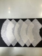 手漉き　扇面　麻紙