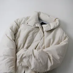 未使用品 2020AW 大きいサイズ オンワード樫山 ICB アイシービー CalmNylon ロングダウン コート 46/オフベージュ【2400012783782】のサムネイル