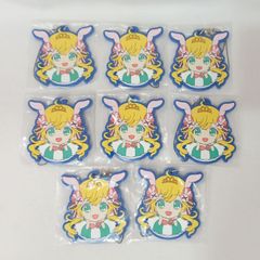 흰 고양이 프로젝트 츠키미 우키와나 고무 스트랩 8 개 세트