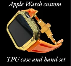 GO カスタム セット アップルウォッチバンド ラバーベルト Apple Watch カバー ケース メンズ レディース 38mm 40mm 41mm  42mm44mm45mm46mm49mm
キラキラ　極艶コーティング　シリコンバンド