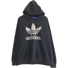 古着 アディダス adidas ORIGINALS オリジナルス スウェットプルオーバーパーカー メンズXL相当/eaa514517