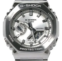 CASIO(カシオ）シルバーメタル G-SHOCKデザイン　新品未使用 2025年最新】G-SHOCK CASIO シルバーの人気アイテム - メルカリ