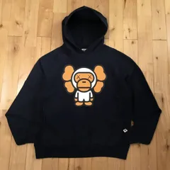 APE BAPE KAWS 虎 刺繍 パーカー embroidery XL 黒 2025年最新】APE KAWS パーカーの人気アイテム - メルカリ