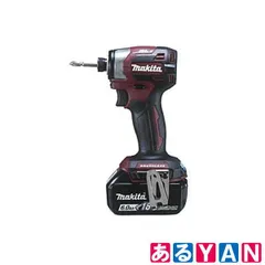 [YAN] (新品未開封）マキタ 充電インパクトドライバ TD173DGXAR オーセンティックレッド 限定色 18V 6Ah 本体・BL1860B×2個・充電器