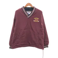 Champion チャンピオン ミネソタ ホッケー プルオーバー ジャケット アウター カレッジ ワインレッド (メンズ M) 中古 古着 P6326  - メルカリ