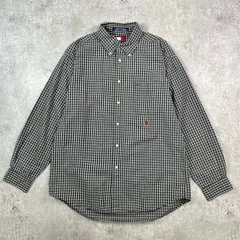 90年代 TOMMY HILFIGER トミーヒルフィガー チェックシャツ メンズXL相当 