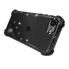 【人気商品】ワイヤレス充電 対応 軽量 超薄型 スマホケース 指紋防止 いPhone レンズフィルム付き ケース ケース 16e 16e アイフォン 耐衝撃 米軍MIL規格 クリア 【黒色フレーム】 16e用 iPhone Eitsevn