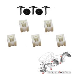 BMW MINI クリップ、ボルト 各4つセット 07147311312 07149213164 優良OEM品
