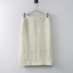 エポカザショップ EPOCA THE SHOP ニット レース タイトスカート 38/オフホワイト ボトムス ロング【2400014467666】