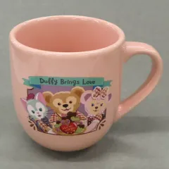 【中古】マグカップ・湯のみ ダッフィー＆シェリーメイ＆ジェラトーニ(ライトピンク) スーベニアカップ 「スウィート・ダッフィー2017」 東京ディズニーシー限定