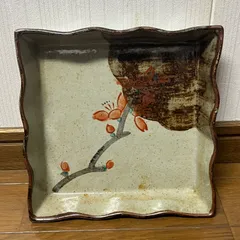 大皿 四角皿 梅の花 四方皿 各皿