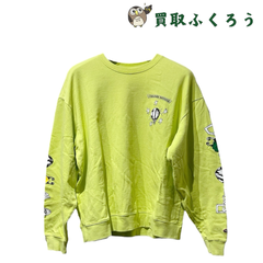 クロムハーツ　CHROMEHEARTS　22SS　MATTY BOY　マッティボーイ　クルーネック　トレーナー　ライム　トップス　希少サイズXXL　mattyboy