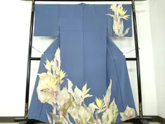 ★逸品★　単衣の訪問着◆青空にお花畑◆水彩画★作家一色生子◆クリーニング丸洗いお手入れ済◆送料無料◆ 2025年最新一色生子 訪問着の人気アイテム - メルカリ