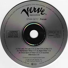 【中古CD】Focus /Verve / /K1304-250714K-9788 /42282198228