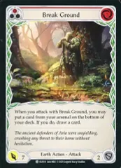 【中古】Flesh and Blood ELE131[C]：Break Ground (1)