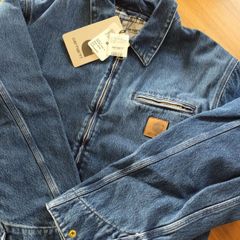 【6000円クーポン配布中】カーハート CARHARTT WIP ジャケット I031391 RIDER JACKET 0106 BLUE STONE WASHED ブルー デニム