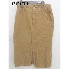 ◇ Spick & Span スピックアンドスパン コーデュロイ 膝下丈 スカート サイズ40 ブラウン レディース  【中古】 【1111120007585】