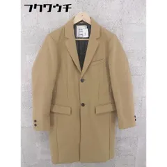 ■ BROWNY ブラウニー チェスター  コート サイズM ブラウン メンズ  【中古】 【1002802389696】のサムネイル