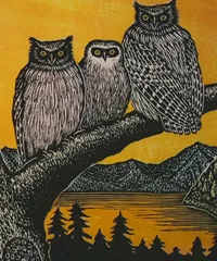 ぽん☆ 大本 靖 「初夏の北大構内」太子⭐手島圭三郎「かわせみ三羽」　2点 2025年最新】手島圭三郎の人気アイテム - メルカリ