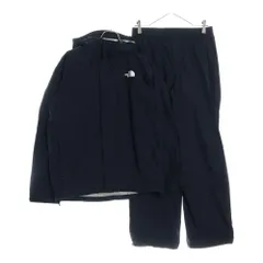 THE NORTH FACE (ザノースフェイス) HYVENT RAINTEX ハイベントレインテックス フーデット ナイロンジャケット パンツ セットアップ ネイビー NP61916Zのサムネイル