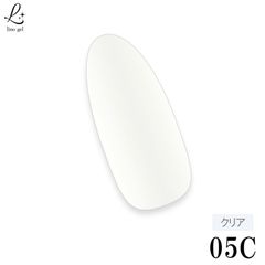 カラージェル ジェルネイル 5g 国産 ネイル 化粧品登録 プロ LED/UVライト対応 05C ambar-c white アンバーシーホワイト リノジェル 白 プロ