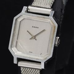 稼働】RADO jade 手巻き時計 シルバーカラー - メルカリ